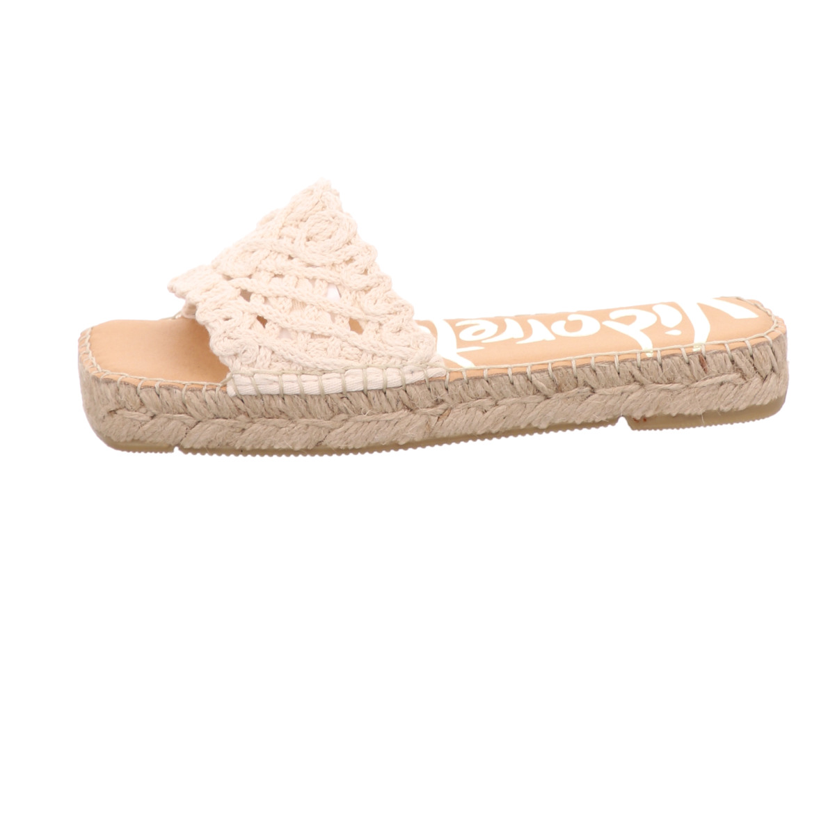 Pantolette, Vidorreta Beige