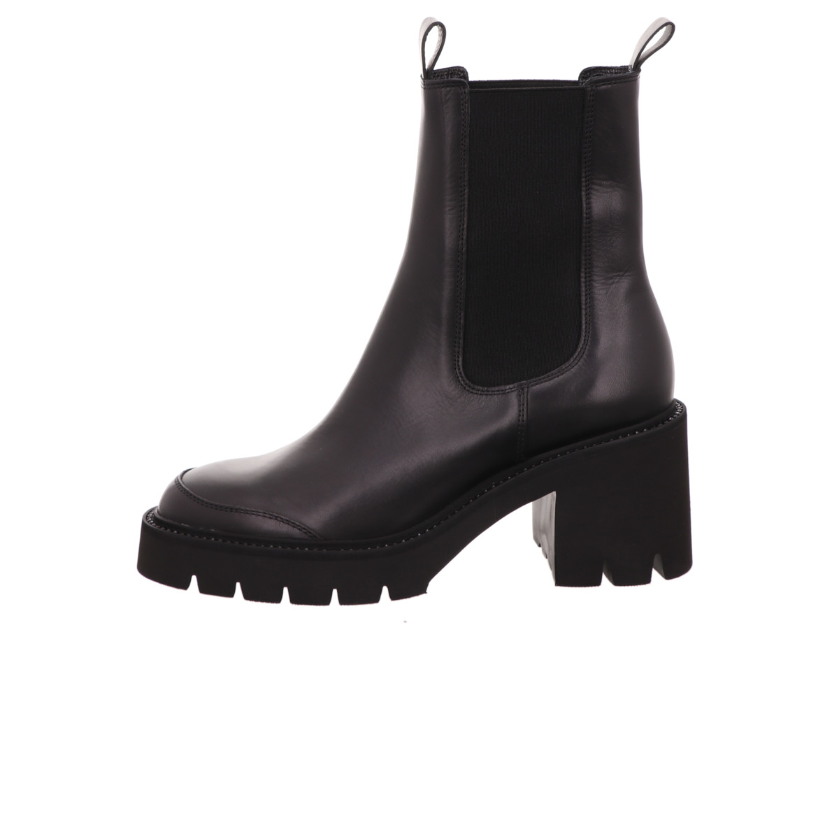 Stiefelette, Glossy, Kennel und Schmenger Schwarz