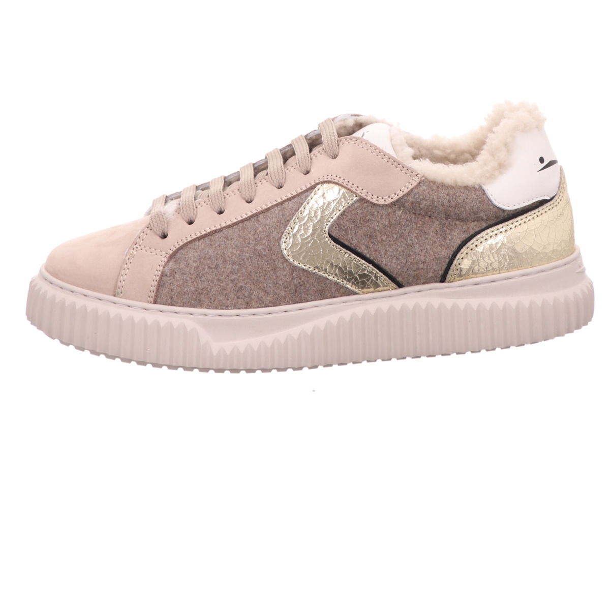 Sneaker, Lipari Fur, Voile Blanche Beige