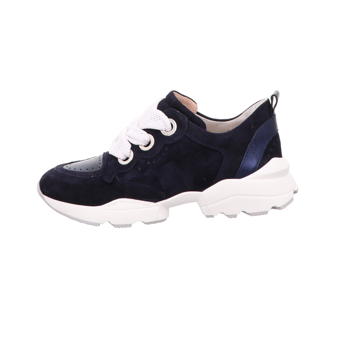 Sneaker, Maripe Blau