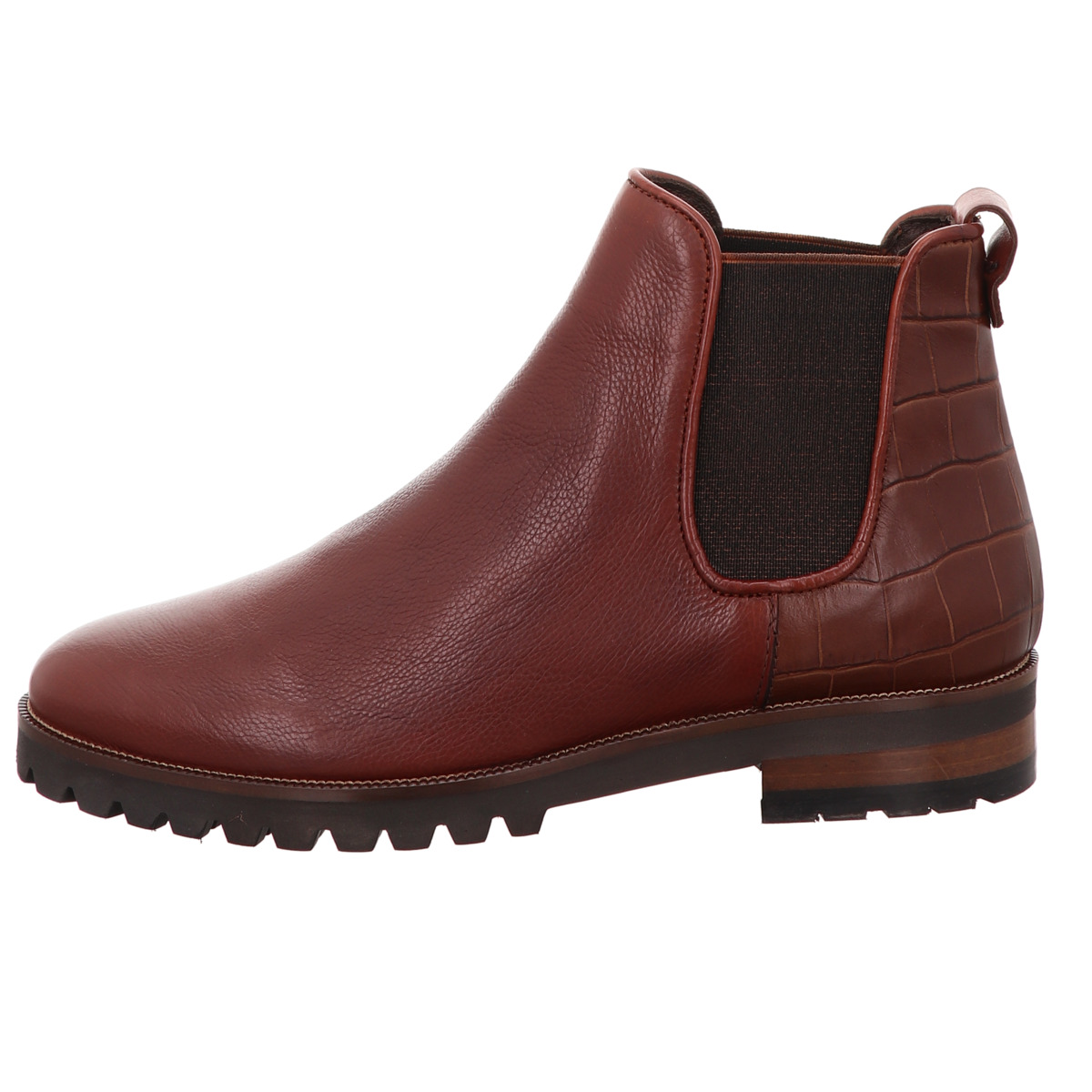 Chelsea-Stiefelette, Maripe Rot