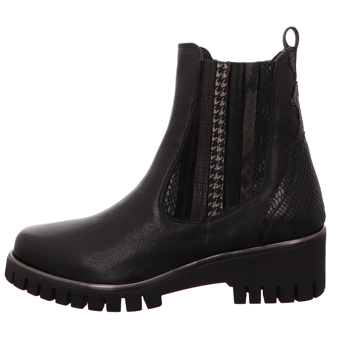 Chelsea-Stiefelette, Donna Carolina Schwarz