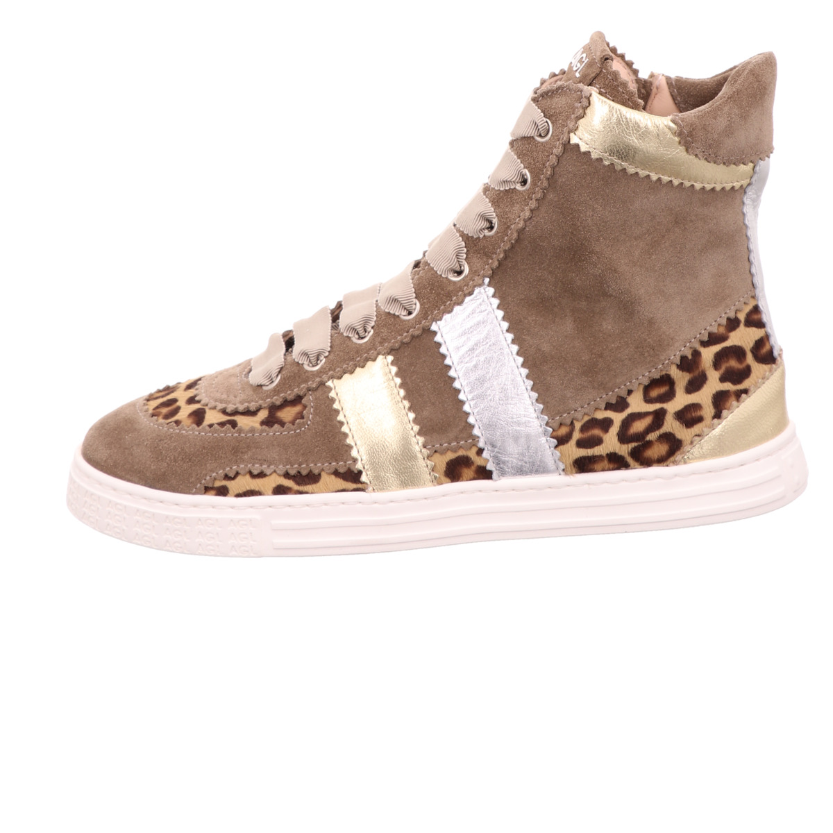 High-Top Sneaker, Leda high, AGL Beige