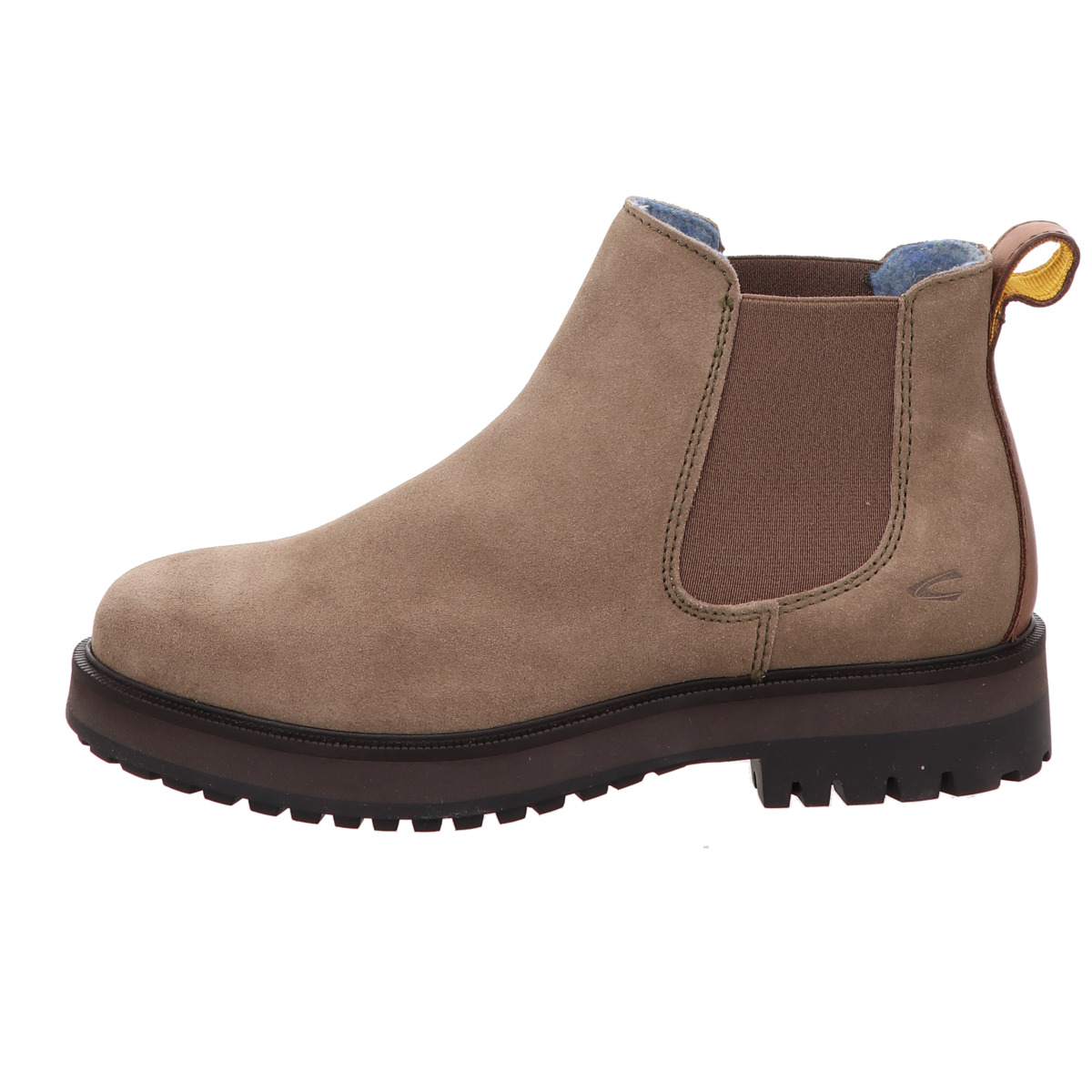 Chelsea-Boots, Camel Active Schlamm Farben