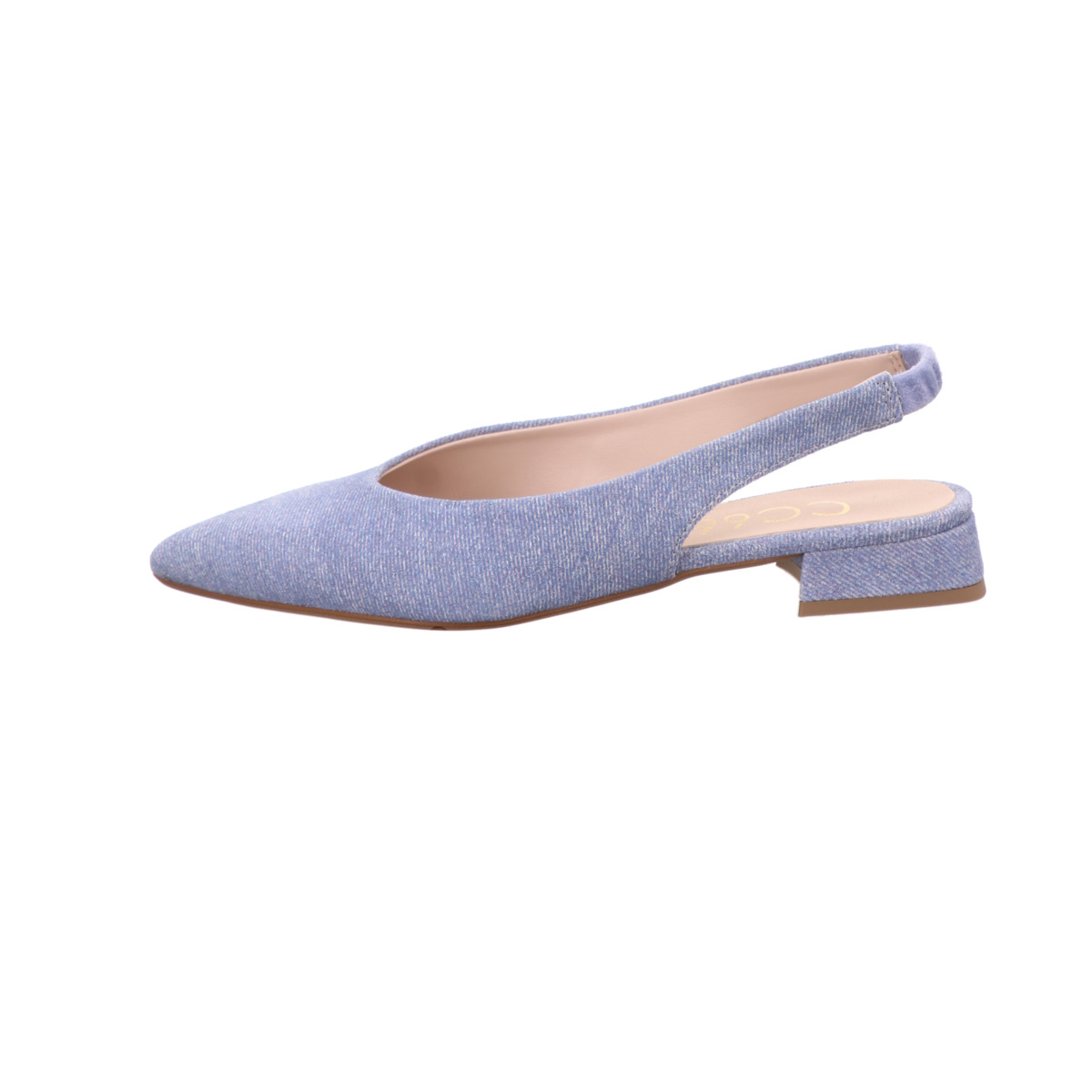 Slingpumps, CC66 Blau