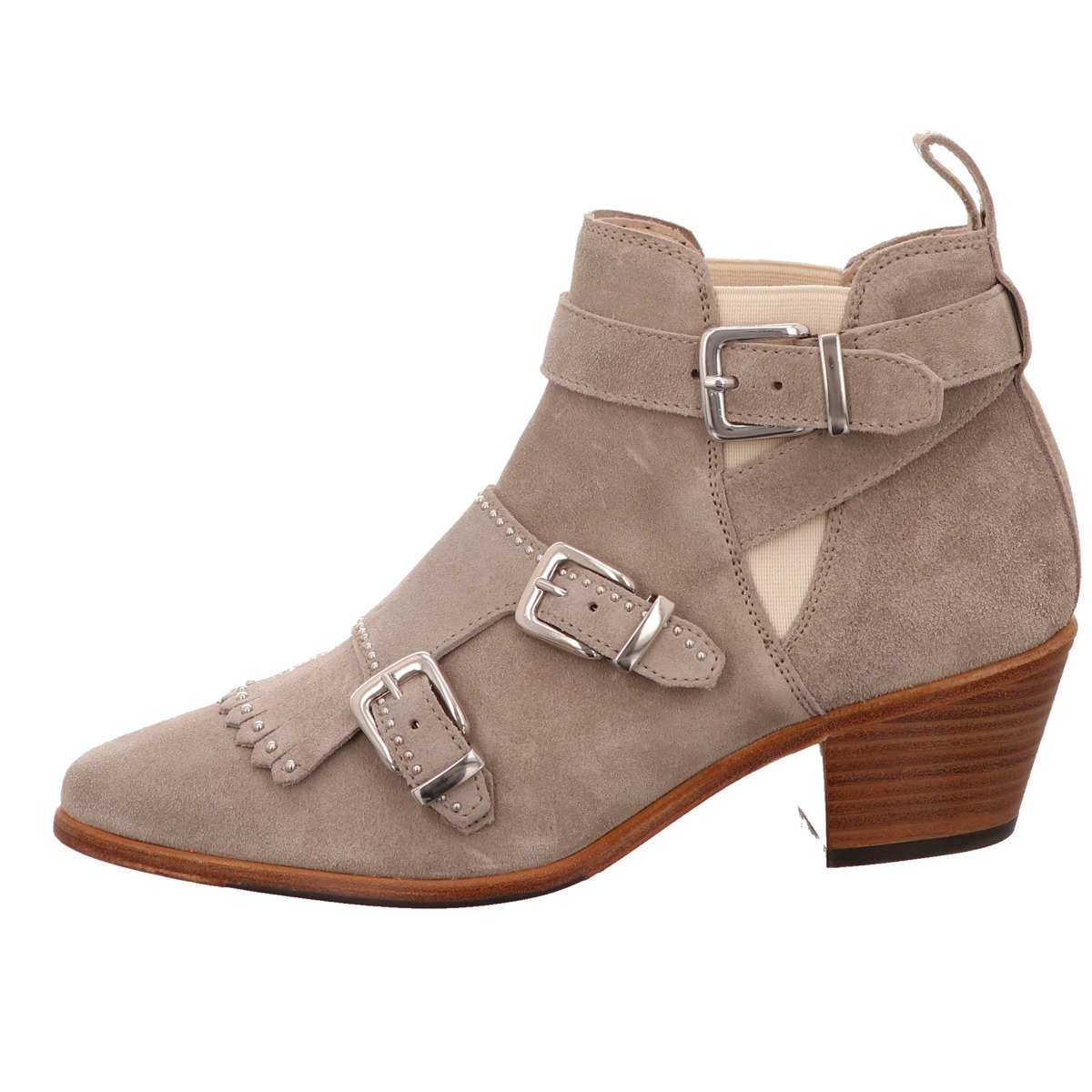 Stiefelette Beige